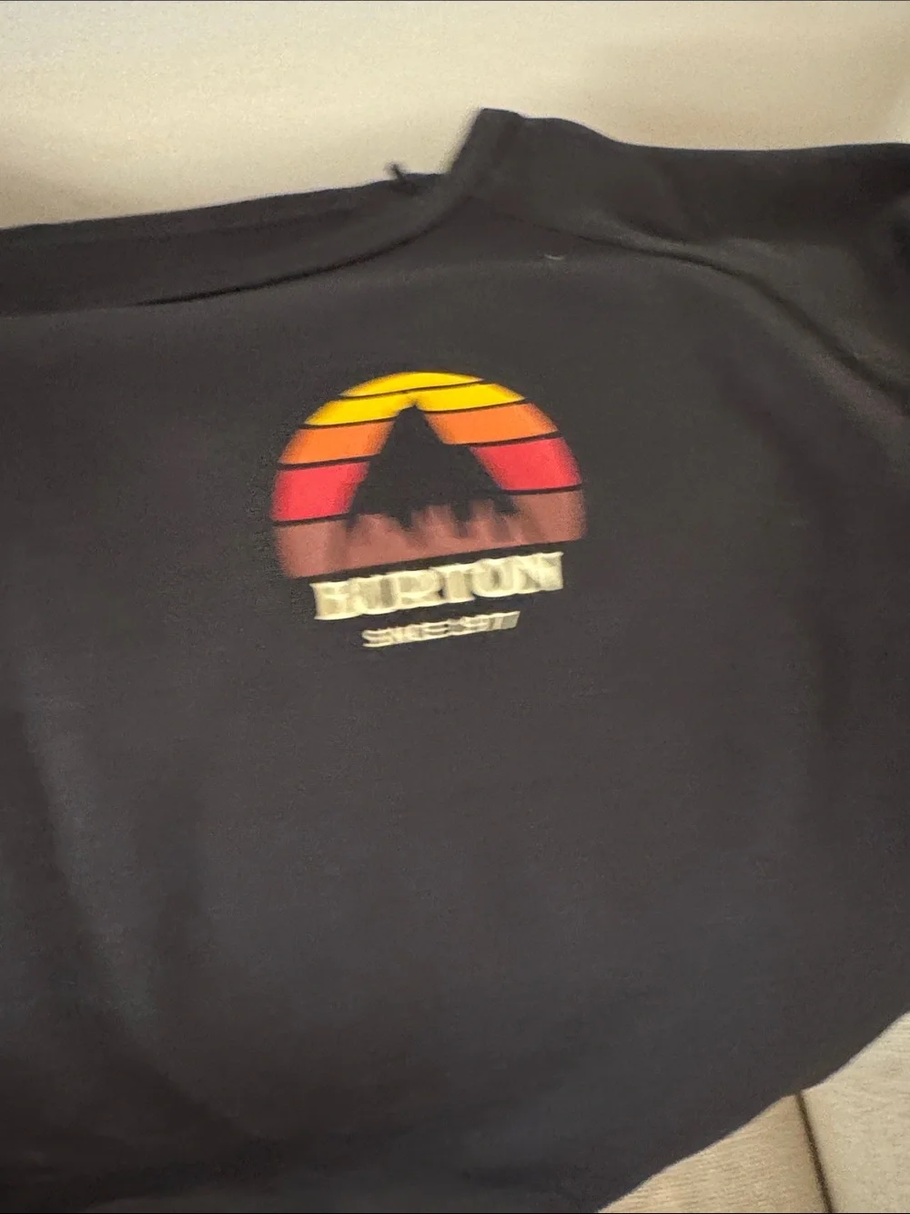 Burton Black Kids Matching Baselayer Set